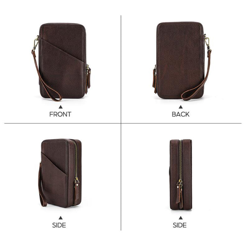 Leather Tech and Charger Organizer