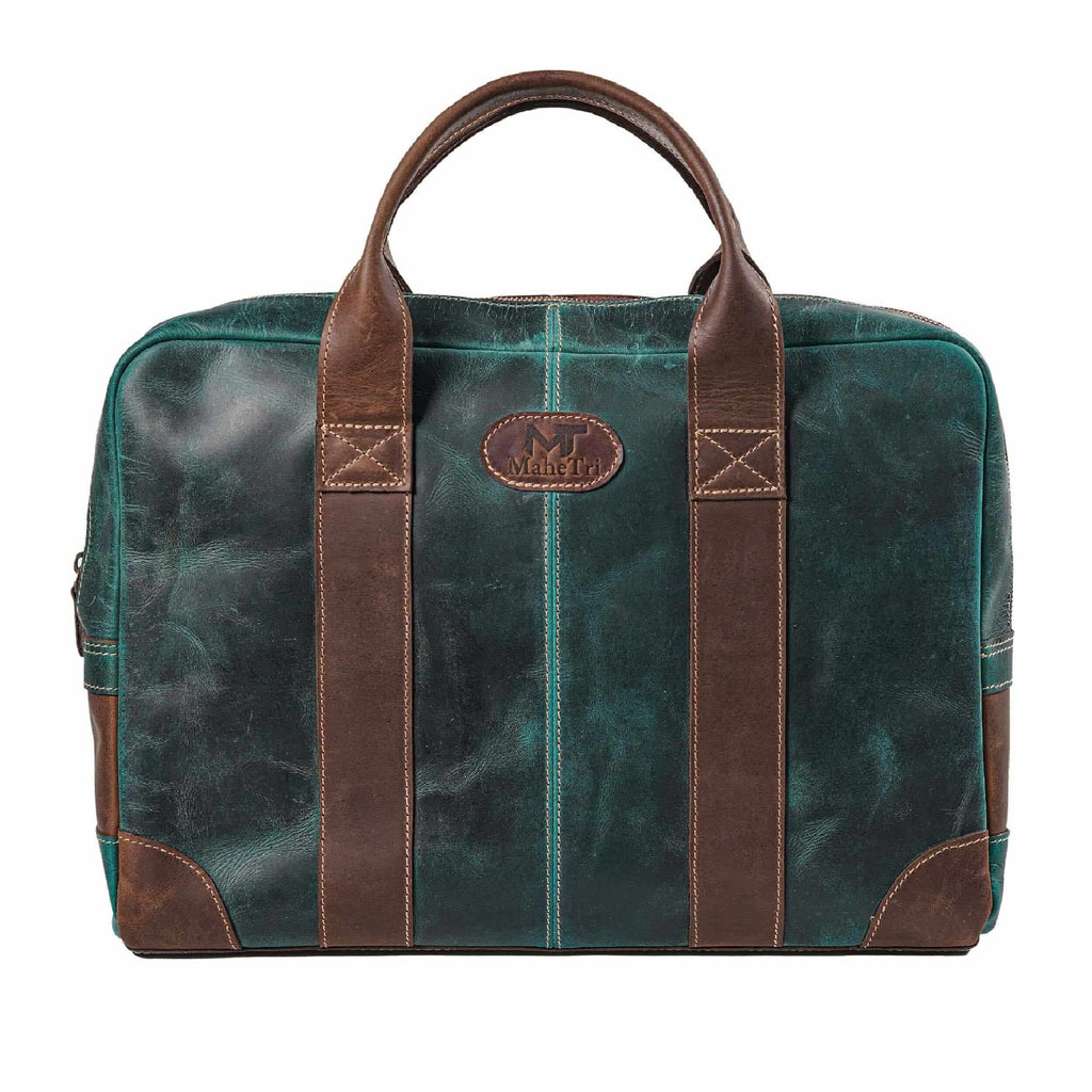 MaheTri Jefferson Briefcase by Classy Leather Bags