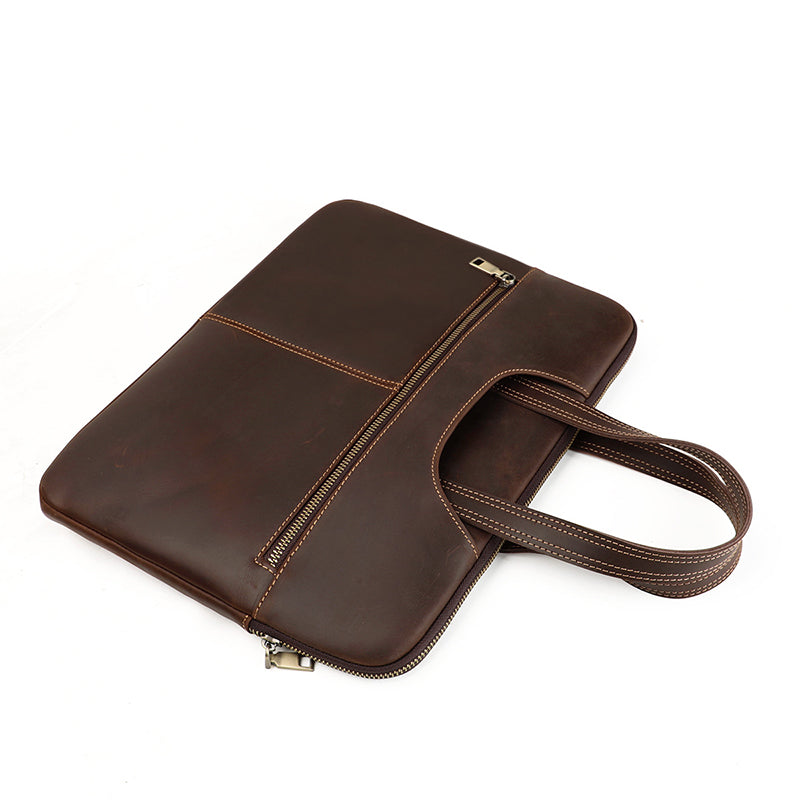 Leather Laptop Organizer Case