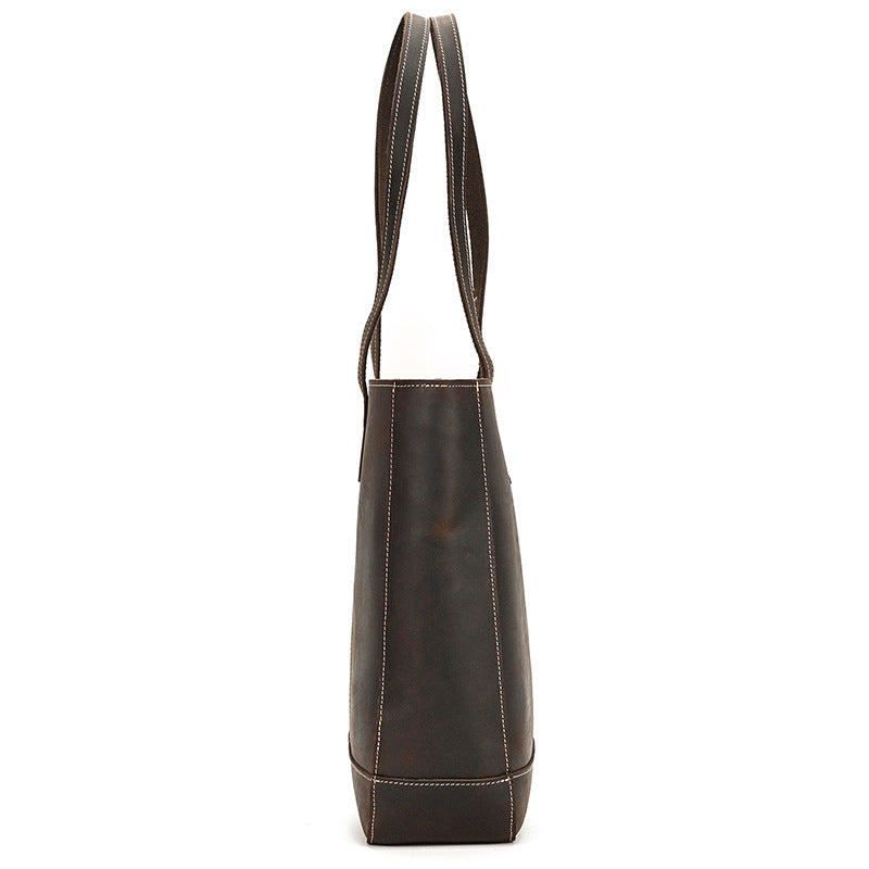 Leather Shopper Purse