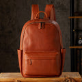 16" Full Grain Leather Laptop Backpack
