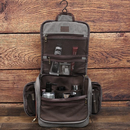 Personalized Hanging Canvas Dopp Kit