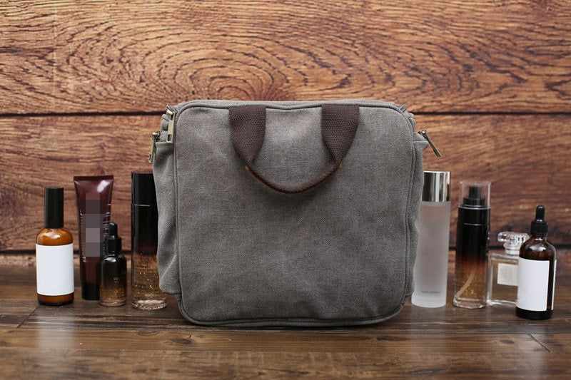 Personalized Hanging Canvas Dopp Kit