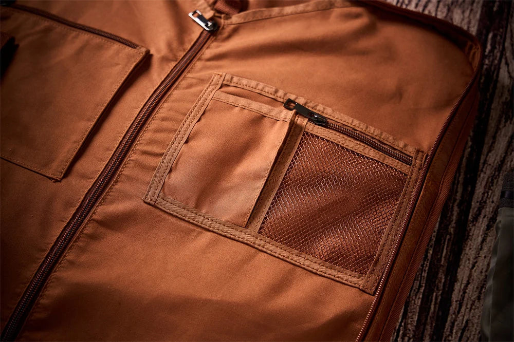 Personalized Leather Garment Bag