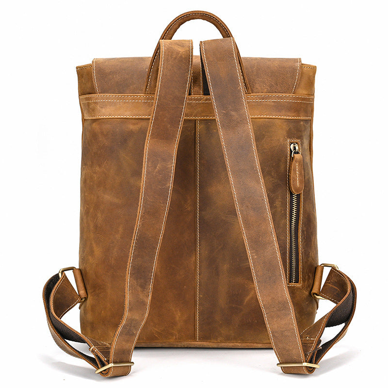 Leather Knapsack