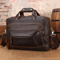 15.6" Vintage Leather Briefcase