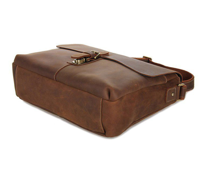 Vintage Leather Satchel Messenger