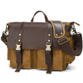 Waxed Canvas DSLR Camera Bag