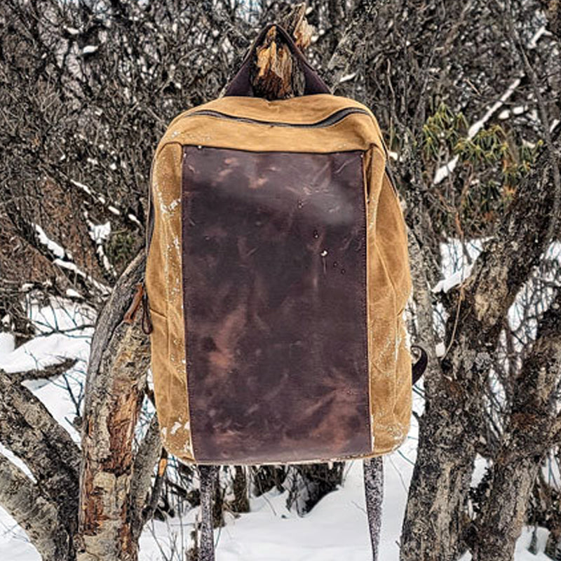 Waxed Canvas Rucksack