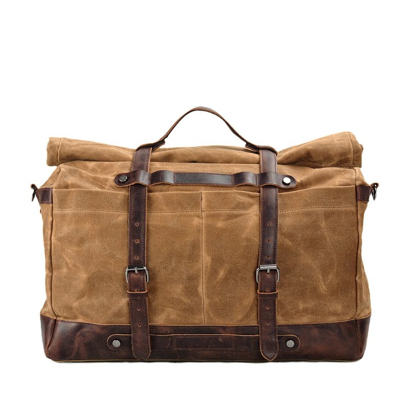 Waxed Canvas Weekender Duffel