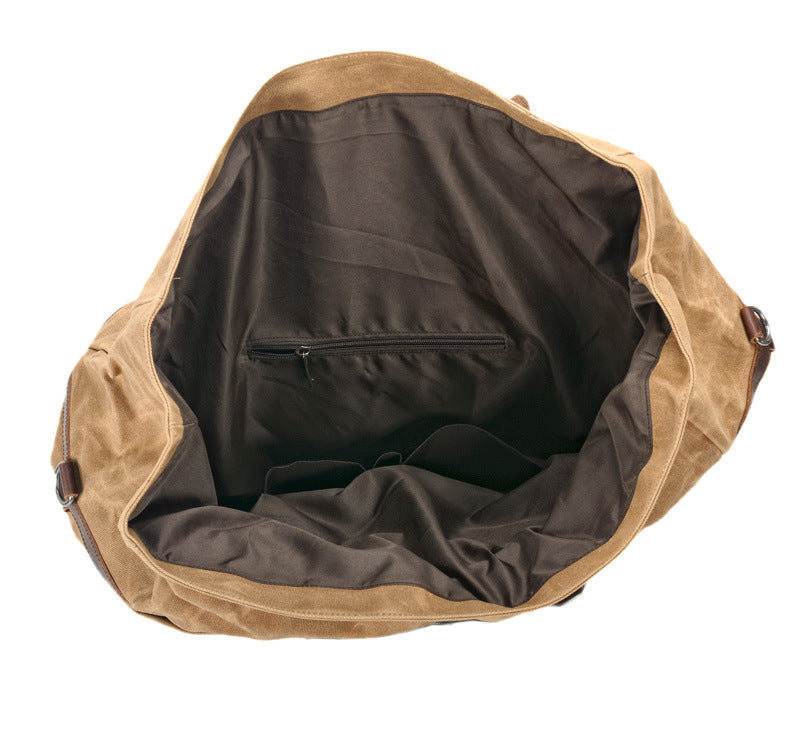 Waxed Canvas Weekender Duffel