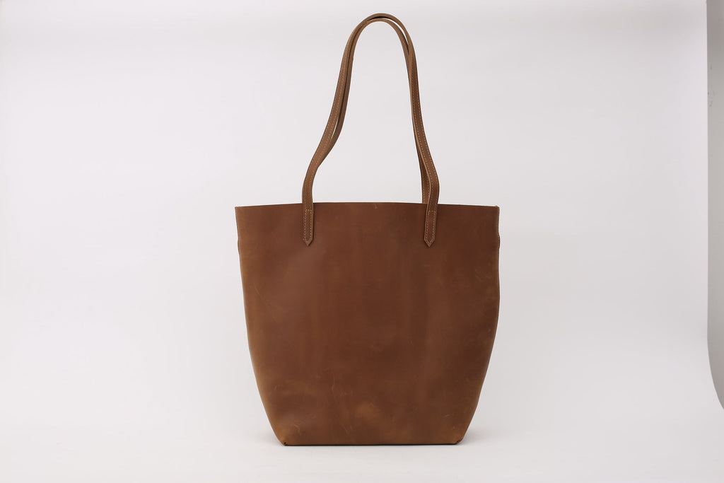 Crazy Horse Leather Everyday Tote