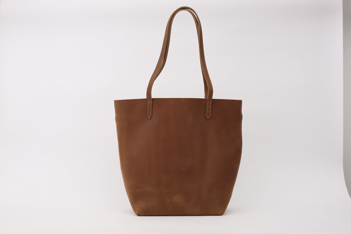 Crazy Horse Leather Everyday Tote