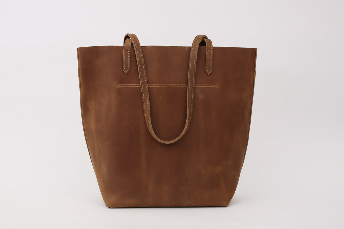Crazy Horse Leather Everyday Tote