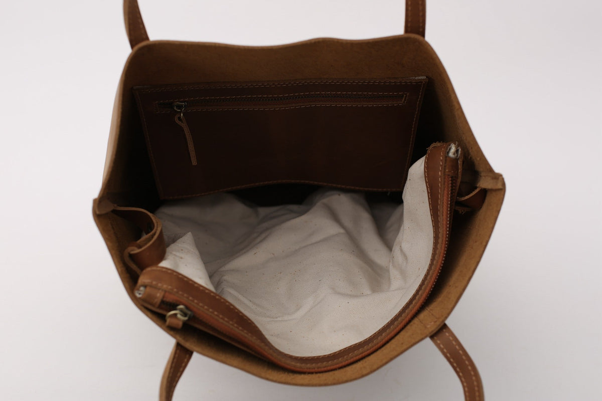 Crazy Horse Leather Everyday Tote