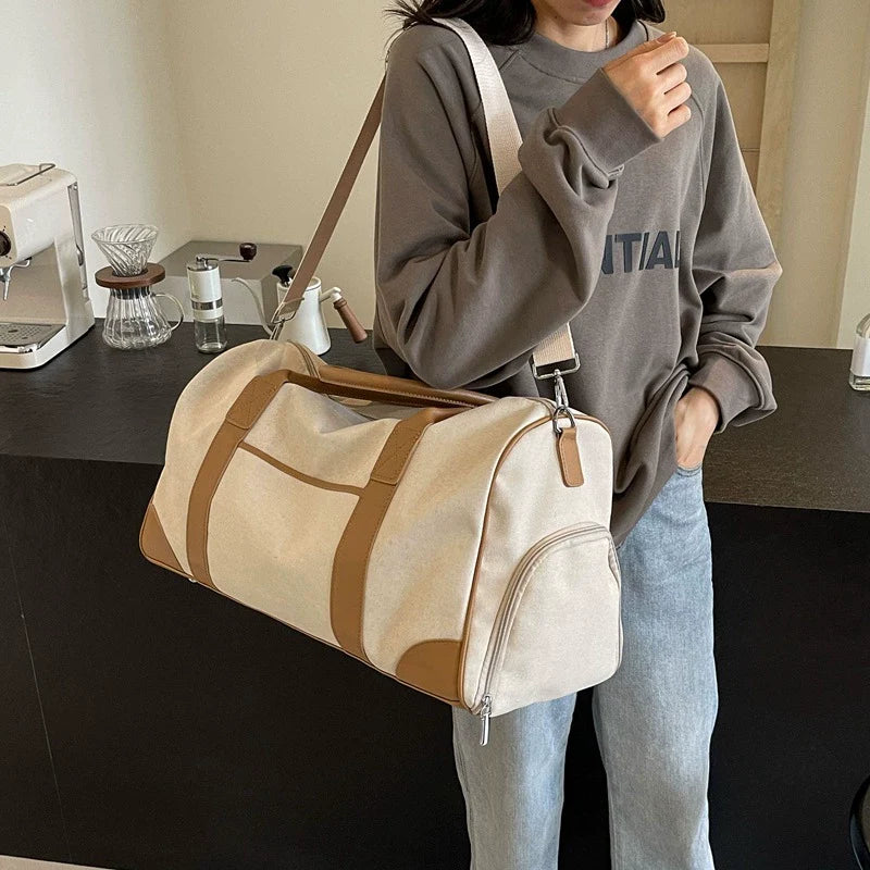 Personalized Embroidered Weekender with Shoe Compartment
