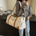 Personalized Embroidered Weekender with Shoe Compartment
