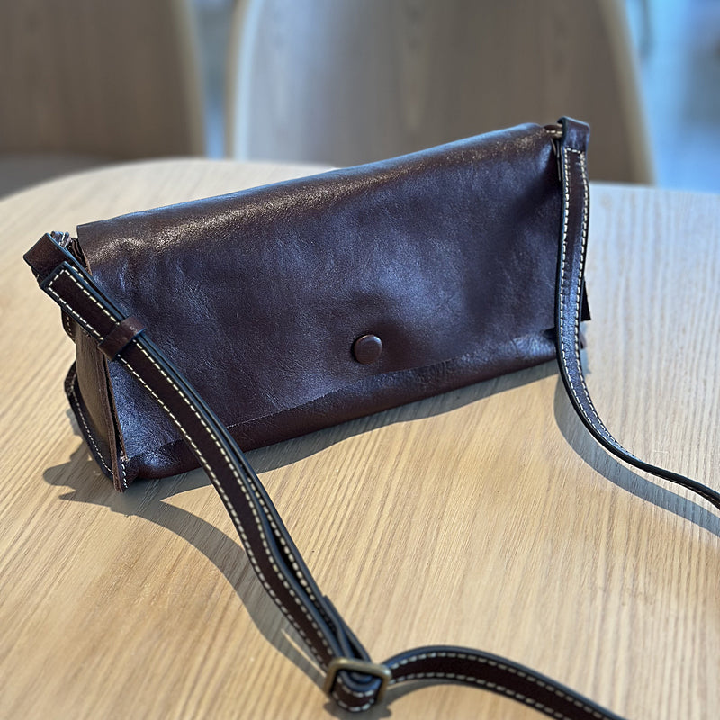 Small Leather Wallet Crossbody